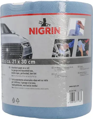 Zdjęcie produktu dla NIGRIN 71138 NIGRIN Rolka czyszcząca, 2-warstwowa, niebieska
