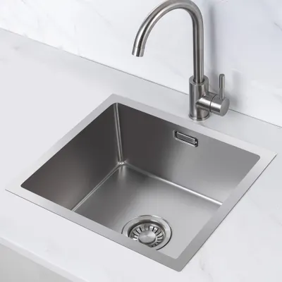 Zdjęcie produktu dla LOMAZOO zlewozmywak Orion, stal satynowa