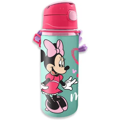 Productafbeelding van Disney Minnie Mouse aluminium drinkfles, 600 ml