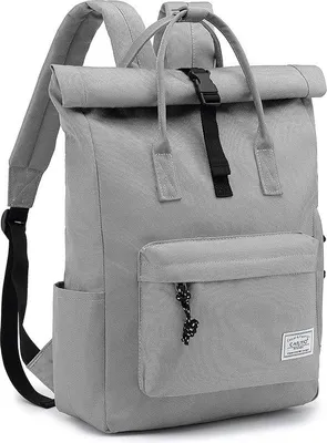 Produktbild von Wasserdichte Rolltop-Rugzak 15,6 Zoll für Schule und Reisen