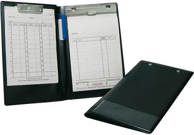 Produktbild von Wedo 57 101, Schwarz, Karton, Metall, 1 Taschen, 120 mm, 185 mm, 1 Stück(e)