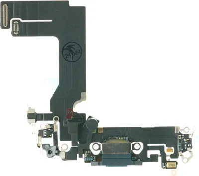 Produktbild von Ladebuchse Mikrofon für Apple iPhone 13 mini - Ladeanschluss Flex Kabel Leitung Schwarz