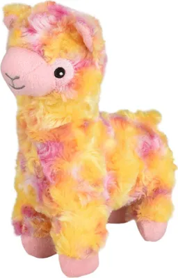 Produktbild von Flamingo Hundespielzeug Lorio Lama Plüsch gelb, Größe: S