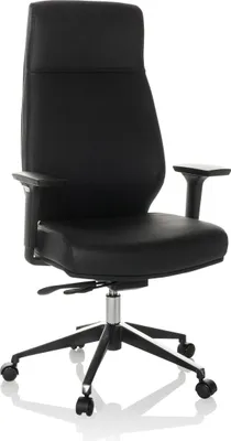 Produktbild von hjh OFFICE Profi Chefsessel VITORO ECO Ergonomischer Bürostuhl mit Armlehnen (höhenverstellbar) Kunstleder Drehstuhl für Büro, Zuhause