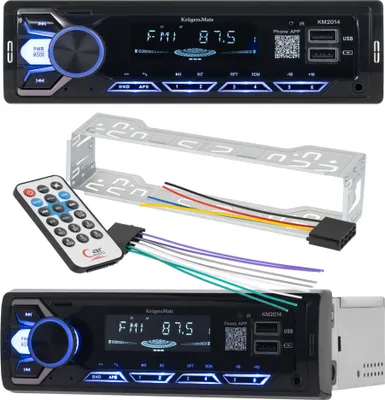 Produktbild von Kruger&Matz Auto Radio 1 DIN Bluetooth USB&AUX