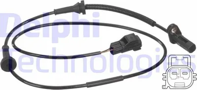 Produktbild von DELPHI ABS Sensor Raddrehzahl für VOLVO XC90 I (275) SS20489