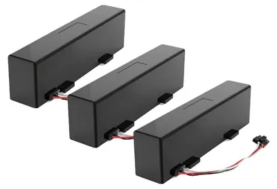 Imagen del producto de Batería recargable de alta capacidad, 12800mAh, compatible con aspiradoras, 3 unidades