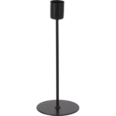 Produktbild von Klassischer schwarzer Kerzenständer aus Metall für langes Licht