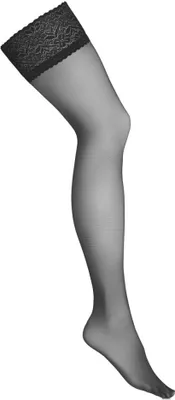 Image de KO H017 hold ups noir 20den S/M