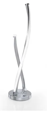 Produktbild von Paul Neuhaus LED Tischleuchte Polina stahl 48,5 x 12,5 cm dimmbar warmweiß