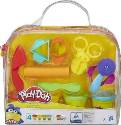 Produktbild von Play-Doh Starter Set, Modeling dough, Blau, Grün, Rot, Gelb, 3 Jahr(e), Junge/Mädchen