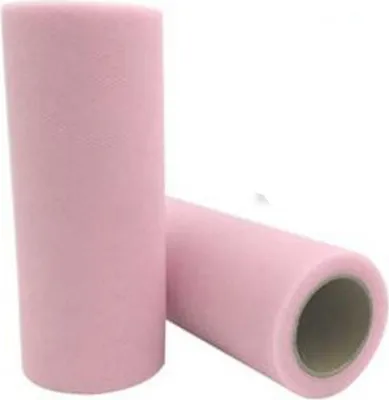Produktbild von Tüllstoff 1 Rollen Bunt Tüll Meterware Tüll Rolle, Tüll Stoff Rollen, 15cm x 22M Tüllband Tüll Dekostoff, Tüllrolle für DIY Basteln Tutu Röcke Hochzeit Party Dekoration