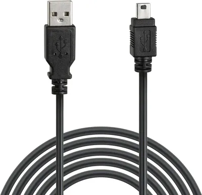 Immagine prodotto di Wicked Chili Cavo di ricarica da 3 m per controller PS3 Cavo USB con spina MiniUSB (funzione Charge and Play, cavo Hi-Speed USB 2.0) Cavo di connessione Dualshock 3 Mini-USB, nero