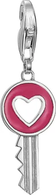 Produktbild von Esprit Anhänger Charms Silber Zirkonia Heart Key ESCH91021A000