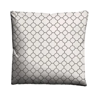 Produktbild von biberna 0636045 Mako-Satin Bettwäsche GRAFIK - MIX & MATCH color: taupe, size: 1x 40x40 cm