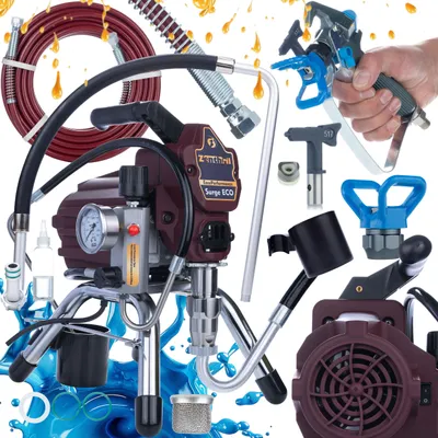 Produktbild von Zenthril Surge Eco Lackieranlage, 1800 W, 20 MPa, 0,019 Zoll, 2 l/min, EasyPerformance-Serie