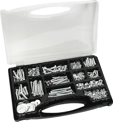 Immagine prodotto di Assortimento di viti per macchine, 580 pezzi