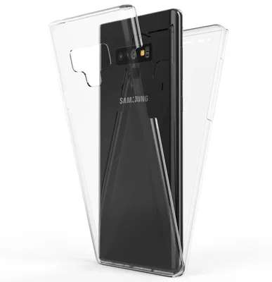 Obrázek produktu pro NALIA 360° pouzdro na mobilní telefon pro Samsung Galaxy Note 9, Full Cover Case Bumper Transparent