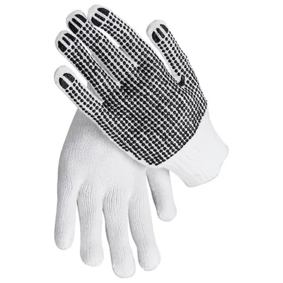 Obrázek produktu pro Texxor - Pletené rukavice s PVC cvočky - velikost 11