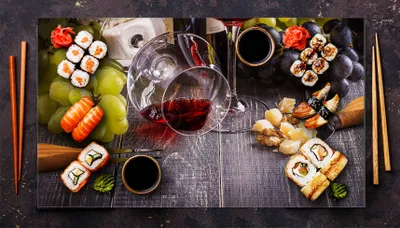 Obrázok produktu pre Sklenený ochranný kryt varnej dosky 90x52 Víno