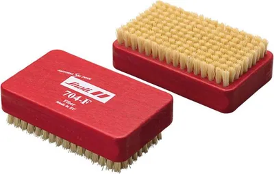 Produktbild von Snoli Wachsfaserbürste Rot  Rot One Size