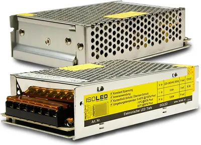 Produktbild von ISOLED LED Trafo 24V/DC, 0-150W, Gitter