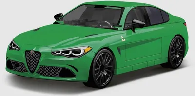 Produktbild von Cobi Klemmbaustein-Set Alfa Romeo Giulia Quadrifoglio, 90 Teile, 24605