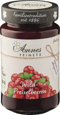 Produktbild von Annes Feinste Wild Preiselbeeren Auslese 250g