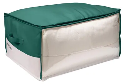 Obrázek produktu pro Organizér do skříně, polyester, 60 x 50 x 30 cm, se zipem, vhodný pro oblečení a ložní prádlo