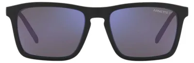 Image de Arnette SHYGUY AN 4283 MATTE BLACK/GREY BLUE 56/18/140 Lunettes de soleil homme
