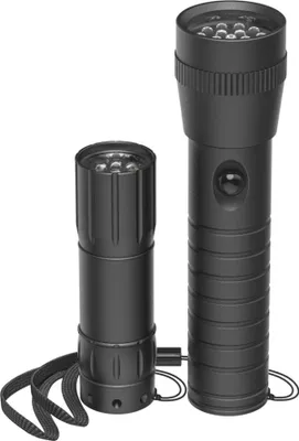 Produktbild von Hama LED-Taschenlampe FL-DUO inkl. Batterien, 2er-Set