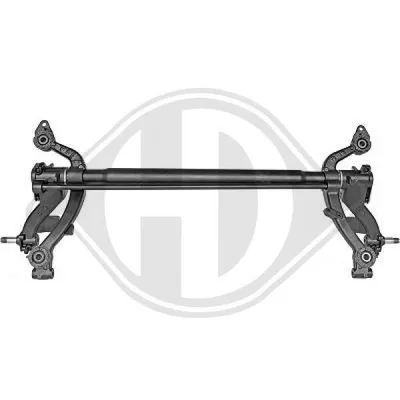 Produktbild von DIEDERICHS 4225419 Achsträger Hinterachse