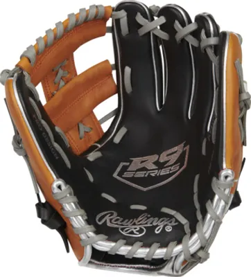 Produktbild von Rawlings R9110U-19BT Baseball-Handschuh für das Infield, 11 Zoll | Für Linkshänder