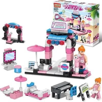 Produktbild von Happy Time Blocks - Musikbühne 6 in 1 - 143 Teile