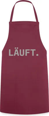 Produktbild von Spreadshirt Stromberg Läuft Kochschürze, One size, Bordeaux