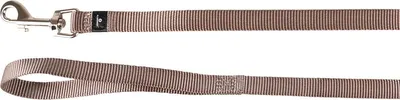 Image de Laisse Flamingo Ziggi taupe, dimensions : 130 cm / 15 mm