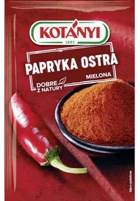 Zdjęcie produktu dla Kotanyi PAPRYKA OSTRA mielona 22g