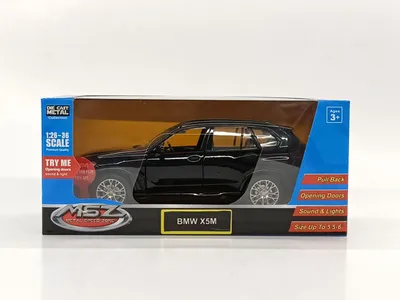 Image de Modèle réduit de voiture moulé sous pression BMW X5M, échelle 1:32