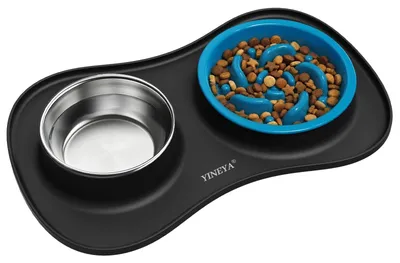 Produktbild von 3-in-1-Futterbox-Set für Hunde und Katzen