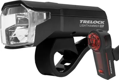 Immagine prodotto di Set di luci LED ricaricabili TRELOCK "Lighthammer LS 480 luce posteriore LED ricaricabile