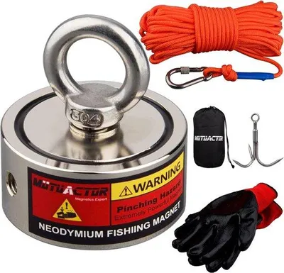 Produktbild von Starke Angelmagnete 320kg mit Seil