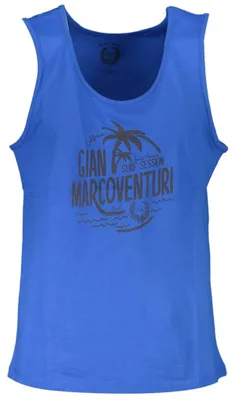 Produktbild von GIAN MARCO VENTURI Herren Tanktop Blau AU000791-ROLANDO_BLU_ROYAL-BLUE : Größe - XL Größe: XL