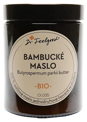 Obrázek produktu pro Bambucké máslo BIO - 180 ml - Dr. Feelgood