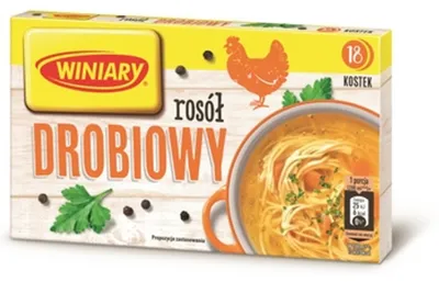 Zdjęcie produktu dla WINIARY Rosół drobiowy 180g (18 kostek)