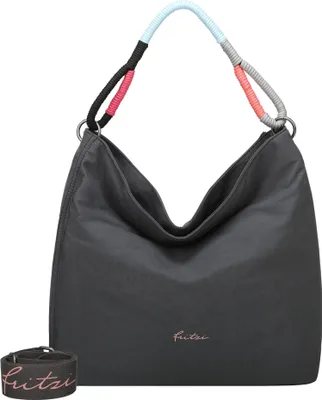 Image de Fritzi aus Preußen sac à épaule sac à épaule bandoulière Hobo Limited Leo Rainbow Sky Hobo Bag Leo Soft Anthra gris foncé