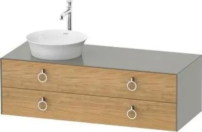 Produktbild von DURAVIT WT4992LH5920010 WTU wh.White Tulip,2SK,m.Gr,TA L,408x