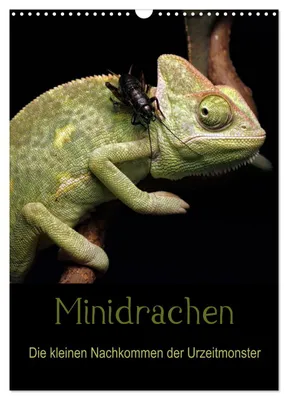 Produktbild von Minidrachen - Die kleinen Nachkommen der Urzeitmonster (Wandkalender 2027 DIN A3 hoch), CALVENDO Monatskalender