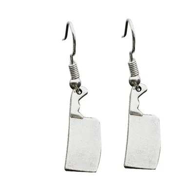 Produktbild von Kreativer Schraubendreher Axt Hammer Charm Statement Haken Ohrringe Uni Schmuck-7