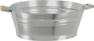 Produktbild von Dehner Dekowanne, ca. 55 x 42 x 19 cm, Zink, silber