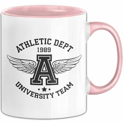 Produktbild von Sportabteilung Universitätsmannschaft Tasse Geschenk Lustige Geschenkidee Spruch (Rosa)